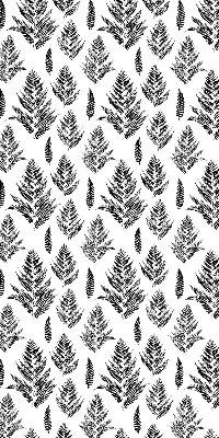 Store enrouleur occultant à feuilles peintes