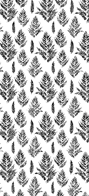 Store enrouleur occultant à feuilles peintes