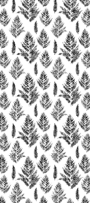 Store enrouleur occultant à feuilles peintes