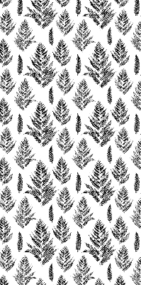 Store enrouleur occultant à feuilles peintes