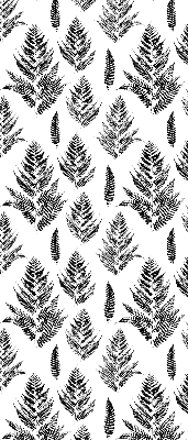 Store enrouleur occultant à feuilles peintes