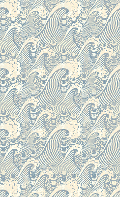 Store fenêtre intérieur en vagues d'eau
