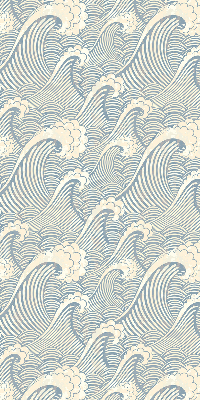 Store fenêtre intérieur en vagues d'eau