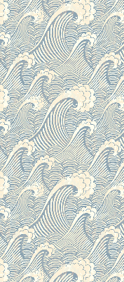 Store fenêtre intérieur en vagues d'eau