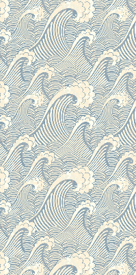 Store fenêtre intérieur en vagues d'eau