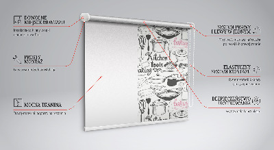 Store enrouleur occultant pour ustensiles de cuisine