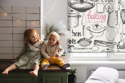 Store enrouleur occultant pour ustensiles de cuisine