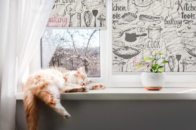 Store enrouleur occultant pour ustensiles de cuisine