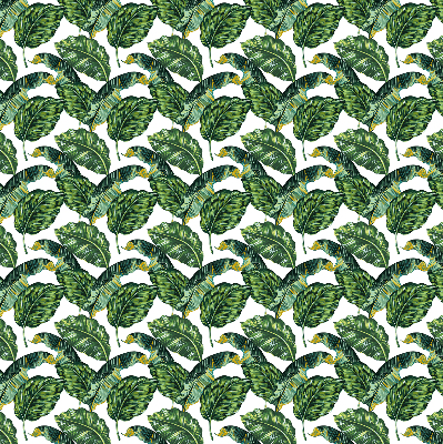 Store occultant fenêtre feuilles exotiques