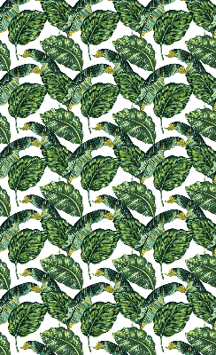 Store occultant fenêtre feuilles exotiques