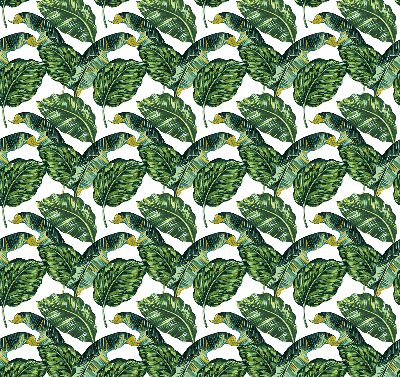 Store occultant fenêtre feuilles exotiques