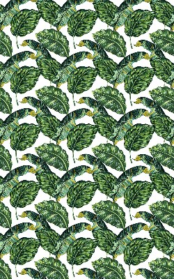 Store occultant fenêtre feuilles exotiques