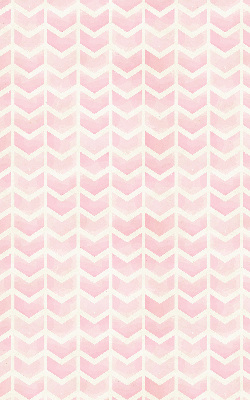 Store enrouleur occultant à zigzags roses