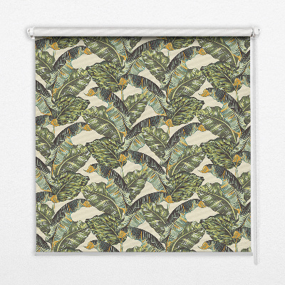 Store occultant fenêtre feuilles