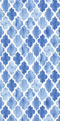 Store occultant fenetre avec motif peint