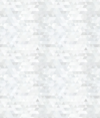 Store occultant fenêtre de motif triangulaire gris