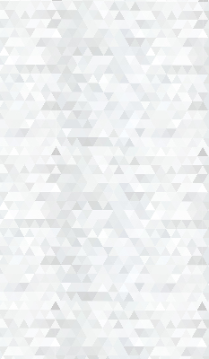 Store occultant fenêtre de motif triangulaire gris