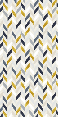 Store enrouleur occultant à chevrons colorés