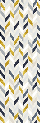 Store enrouleur occultant à chevrons colorés