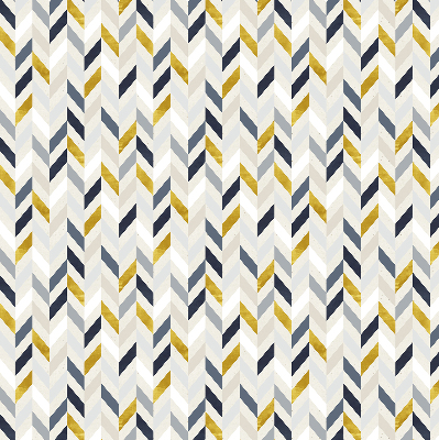 Store enrouleur occultant à chevrons colorés