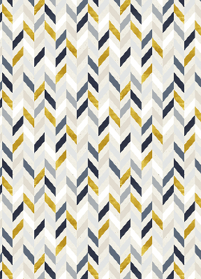Store enrouleur occultant à chevrons colorés