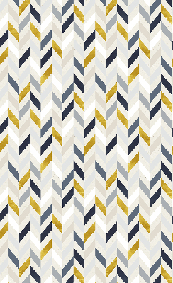Store enrouleur occultant à chevrons colorés