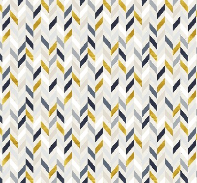 Store enrouleur occultant à chevrons colorés