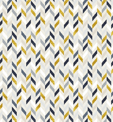 Store enrouleur occultant à chevrons colorés