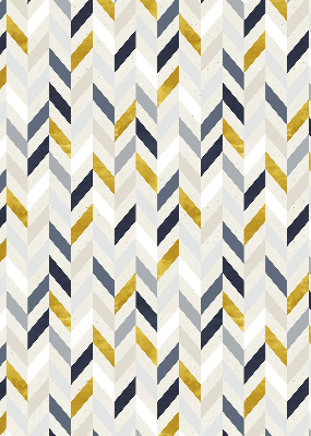 Store enrouleur occultant à chevrons colorés