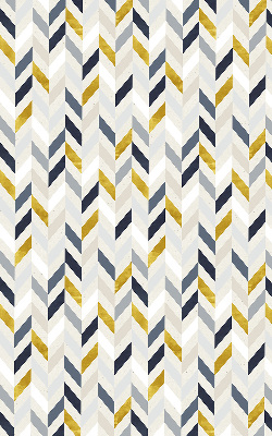 Store enrouleur occultant à chevrons colorés