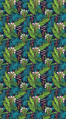 Store enrouleur occultant plantes exotiques