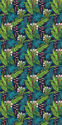 Store enrouleur occultant plantes exotiques