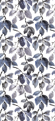 Store enrouleur occultant à feuilles sombres
