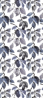 Store enrouleur occultant à feuilles sombres