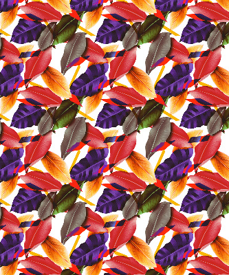 Store fenêtre intérieur feuilles colorées