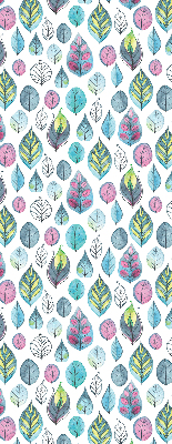 Store enrouleur occultant à feuilles colorées