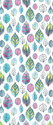 Store enrouleur occultant à feuilles colorées