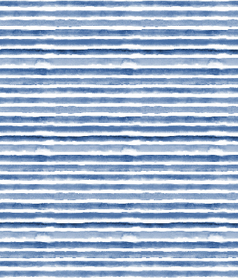 Store fenêtre intérieur rayures bleues peintes