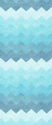 Store enrouleur occultant avec motif de montagnes peintes