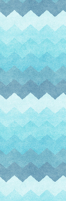 Store enrouleur occultant avec motif de montagnes peintes