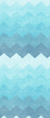 Store enrouleur occultant avec motif de montagnes peintes