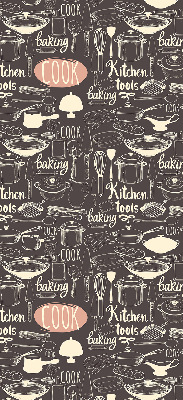 Store occultant fenêtre pour ustensiles de cuisine