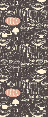 Store occultant fenêtre pour ustensiles de cuisine
