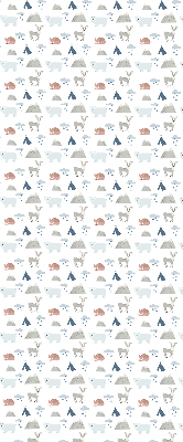 Store enrouleur occultant pour animaux de la pluie en montagne