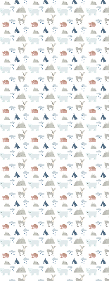Store enrouleur occultant pour animaux de la pluie en montagne