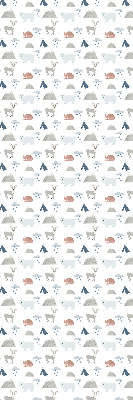 Store enrouleur occultant pour animaux de la pluie en montagne