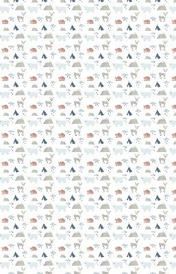 Store enrouleur occultant pour animaux de la pluie en montagne
