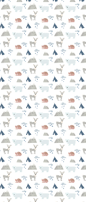Store enrouleur occultant pour animaux de la pluie en montagne