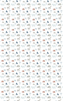 Store enrouleur occultant pour animaux de la pluie en montagne