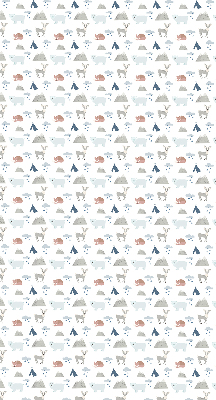 Store enrouleur occultant pour animaux de la pluie en montagne